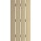 Ekena Millwork Rustic Four Board Spaced Board-n-Batten Rough Cedar Faux Wood Shutters, 23 1/2W x 76H, PR SHUBSS23X76RCPR - alternate 19